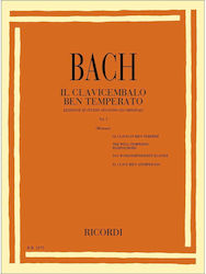 Ricordi BACH J.S. Das Wohltemperierte N.1 W000427001