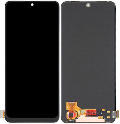 Mobile Phone Screen Replacement with Touch Mechanism for Redmi Note 12 4G / Redmi Note 12 5G / Poco X5 (Black)