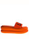 Liu Jo Women's Platform Slides Orange