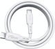 Moxom MX-CB134 USB 2.0 Cable USB-C Male - USB-C 60W PD White 1m