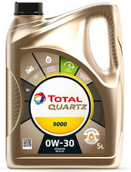 Total Quartz 9000 Synthetic Car Oil 0W-30 5lt