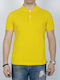Geox Ανδρική Μπλούζα Polo Κοντομάνικη Κίτρινη
