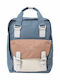 Doughnut Macaroon Mini Monet Series Waterproof 7lt Dusty Blue X Mushroom