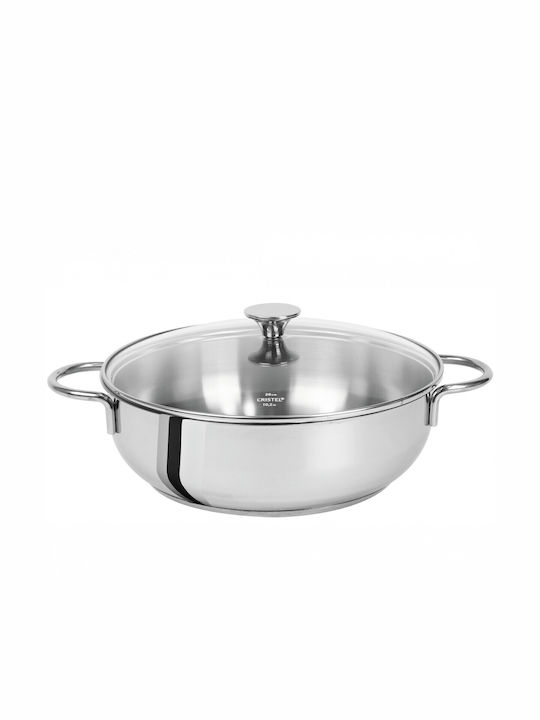 Cristel Stainless Steel Casserole Pot 24cm