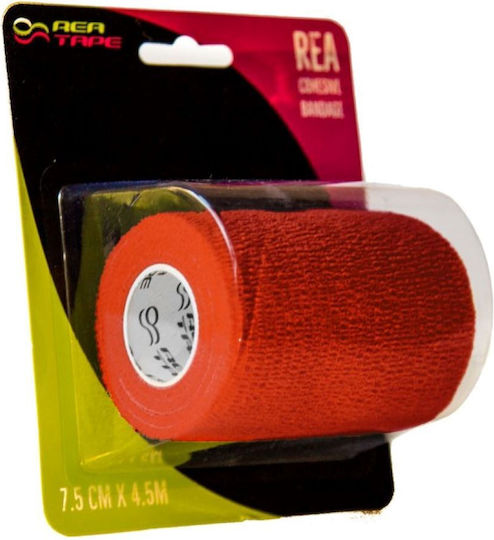 Rea Tape Cohesive Bandage Verband 7.5cm x 4.5m Rot
