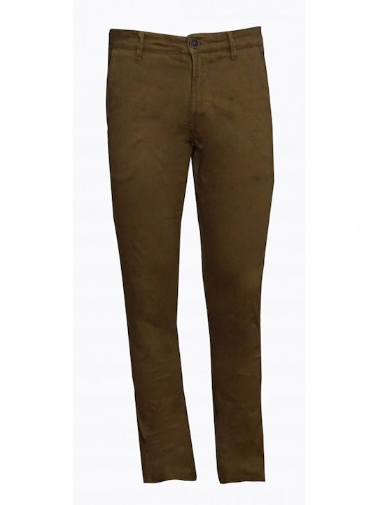 Chino Hose elastisch taba