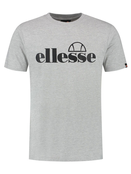 Ellesse Men's T-Shirt Stamped Grey Marl