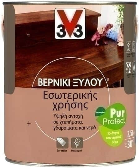V33 Pur Protect Mahagoni Glanz 250ml