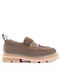Combo Γυναικεία Loafers σε Καφέ Χρώμα