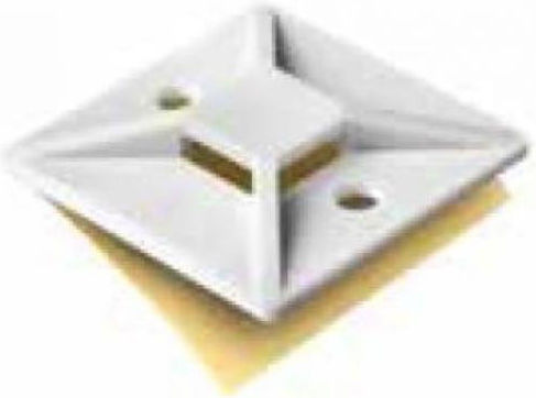 Panafix Panafix Прилепващи Кабелни Връзки 20mm x 20mm 100бр Бели 08-00303 100бр