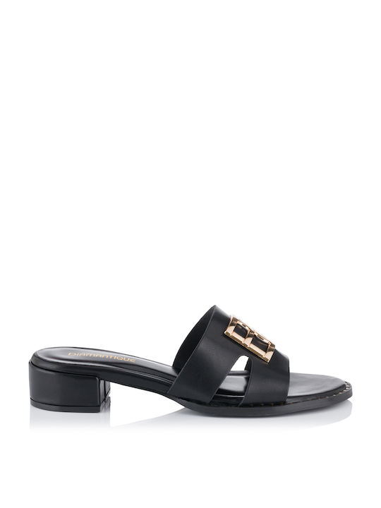 DIAMANTIQUE Mariela Slipper Black