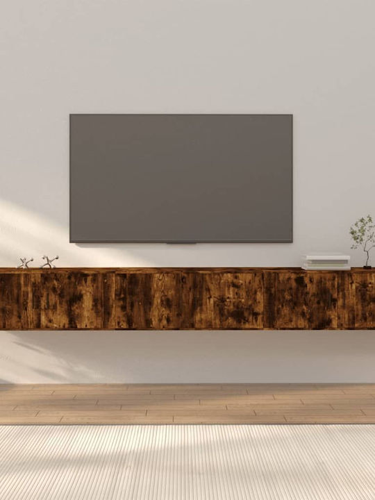 Stand TV Stejar Fumuriu L100xA34.5xÎ40cm