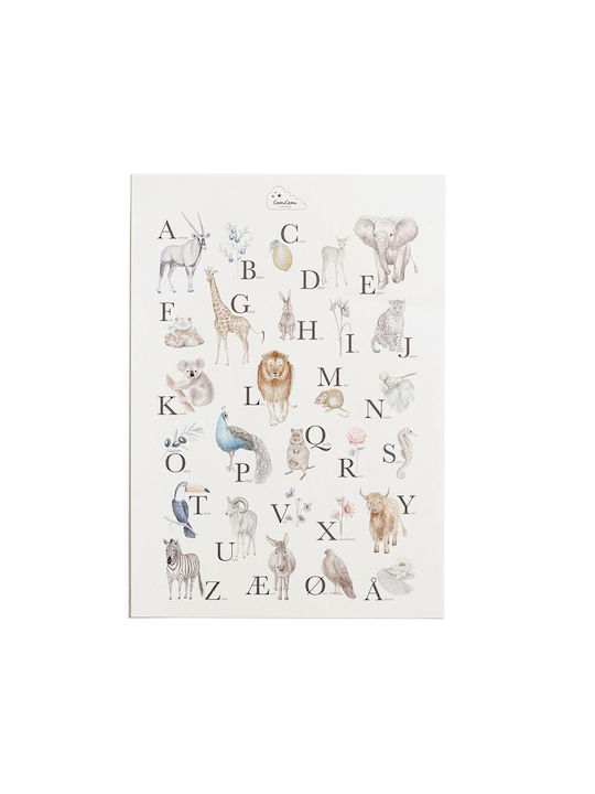 Poster English alphabet, CAM CAM