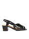 Schwarze Damen Sandalen