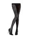 90 Denier Leopard tights KOLIN-Grey