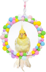 Colorful swing "pom-pom" diameter 15cm