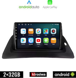 Kirosiwa Car-Audiosystem für Renault Kangoo 2010> (Bluetooth/USB/AUX/WiFi/GPS/Apple-Carplay/Android-Auto) mit Touchscreen 9"
