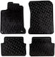 Lampa Set of Front and Rear Mats 4pcs for Renault Laguna 2007+ Black