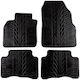 Lampa Set of Front and Rear Mats 4pcs for Renault Scenic 2003-2009 Black