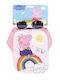 Cerda Kids' Hat Jockey Fabric Peppa Pig Pink