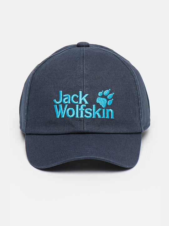 Jack Wolfskin Kinderhut Jockey Stoff Marineblau