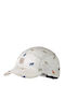 Buff Kids' Hat Jockey Fabric Beige