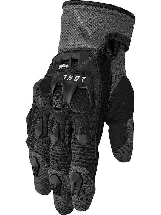 Thor Herren Motocross-Handschuhe Schwarz