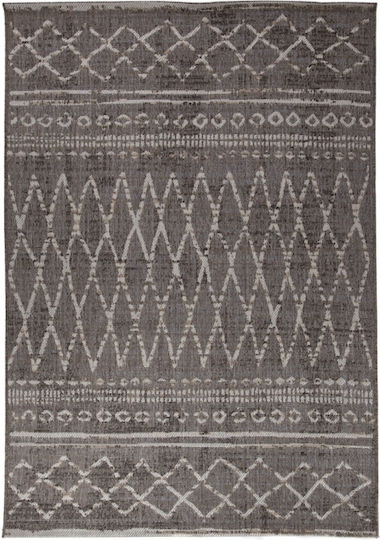 Royal Carpet Kaiko 40002K Χαλί Ορθογώνιο Καλοκαιρινό Ψάθινο Γκρι 140x200cm