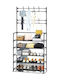 YH6605 Mobilier de Intrare cu Cuier & Dulap pentru Pantofi 80x29.5x171buc