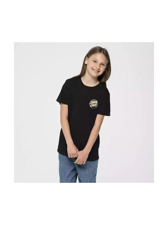 Santa Cruz Kinder-T-Shirt Schwarz