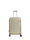 Hunter Medium Abs-pc Ithaki Champagne Suitcase