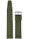 Rochet Tropic Gummi-Armband Khaki 20mm
