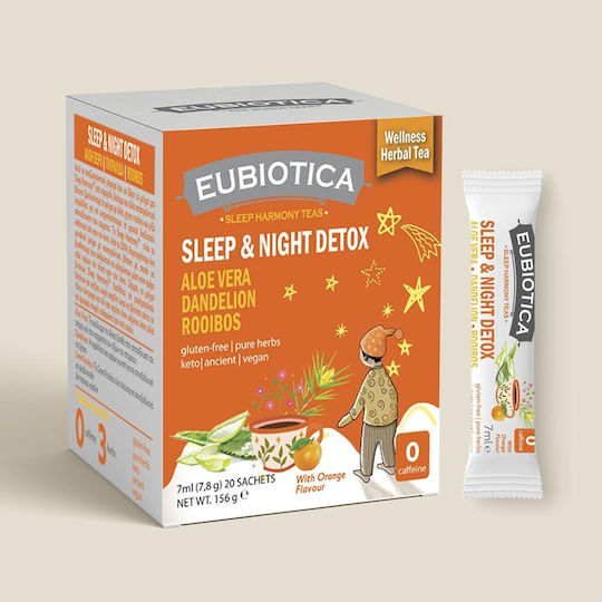 Eubiotica Rot Tee Sleep & Night Detox 20 Beutel 7.8gr 1Stück