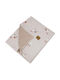 Ekokids Decke Wickeltücher für Kinderzimmer Beige Bees Samt Beige 100x80cm