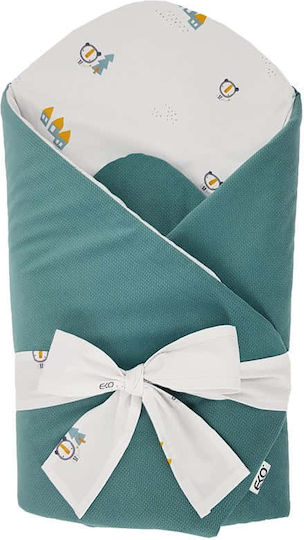 Ekokids Куверта За Гушкане И Легло Mint Houses 75x75см