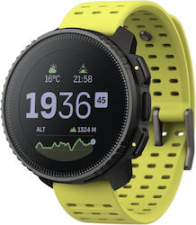 Suunto Vertical Stainless Steel 49mm Smartwatch with Heart Rate Monitor (Black Lime)