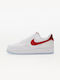 Nike Air Force 1 '07 Femei Sneakers White / Varsity Red