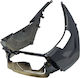 Znen Motorcycle Middle Fairing Replacement Plastic for Fantasy Black 1pcs