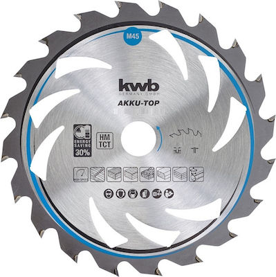 KWB 584754 Cutting Disc Wood 165mm with 24 Teeth 1pcs