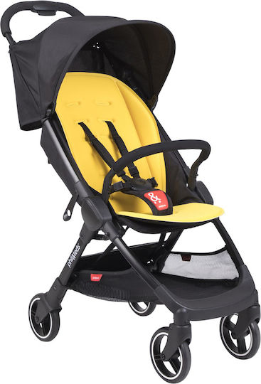 Phil & Teds Go V1 Adjustable Baby Stroller Suitable for Newborn Lemon 5kg