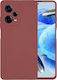 Sonique Back Cover Silicone Burgundy (Redmi Not...