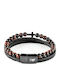 U.S. Polo Assn. Jason Herren Armband aus Leder 21cm