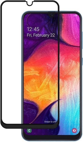 5G 9D Adeziv complet Full Face Tempered Glass Negru (Galaxy A53)