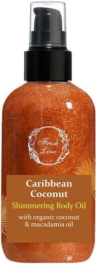 Fresh Line Caribbean Coconut Dry Shimmering Oil 150ml