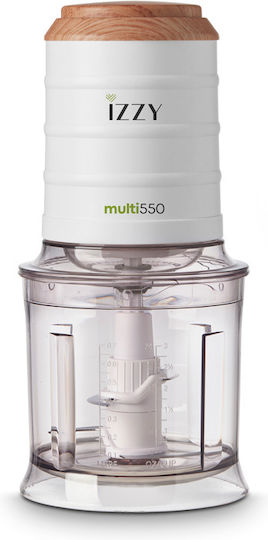 Izzy IZ-6906 Multi Chopper 550W with 700ml Bowl White