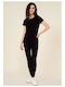 Women's Long Legging Black