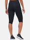 Tights Running Γυναικείο Capri Κολάν Ψηλόμεσο Μαύρο