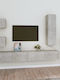 Living Room TV Unit Gray L100xW30cm