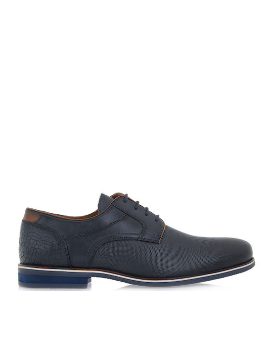 Men's Leather Dress Shoes Blue
