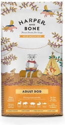 Harper and Bone Wild Mountain 12kg Dry Food for Adult Dogs of Medium & Large Breeds with Rabbit, Vegetables, Salmon, Reindeer and Pork